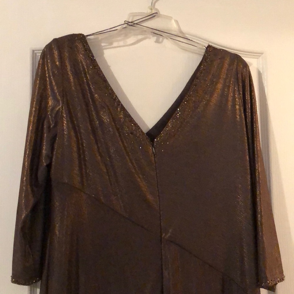 Beautiful Copper Tone dress - Picture 5 of 5